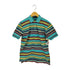 ポロバイラルフローレン Polo by RALPH LAUREN 90S マルチカラボーダーポロシャツ メンズ import:M