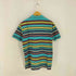 ポロバイラルフローレン Polo by RALPH LAUREN 90S マルチカラボーダーポロシャツ メンズ import:M