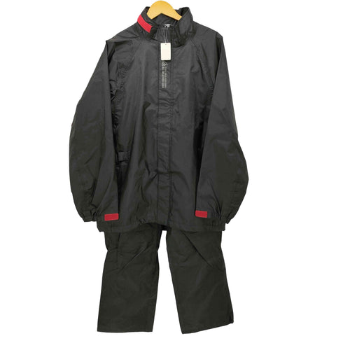 イージス AEGIS ワークマン 3レイヤー透湿レインスーツ バイカーズ セットアップ メンズ 5L