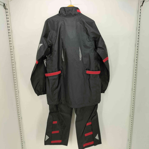 イージス AEGIS ワークマン 3レイヤー透湿レインスーツ バイカーズ セットアップ メンズ 5L