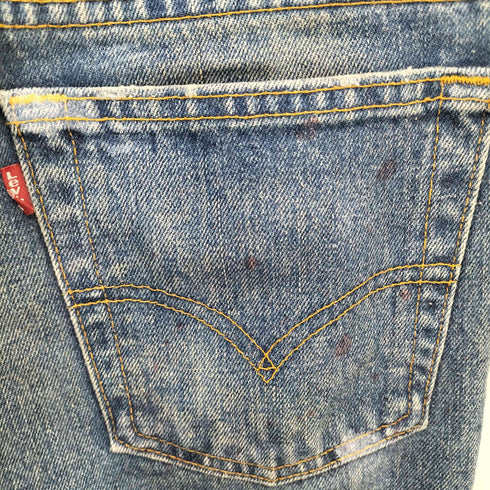 リーバイス Levis 00S USA製 517 ボタン裏379刻印 ジップフライ ブーツカット デニム パンツ 00年製 レディース W27 L34