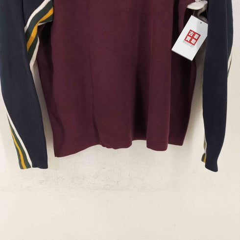 トミーヒルフィガー TOMMY HILFIGER 90S マルチボーダーコットンニット メンズ import:L