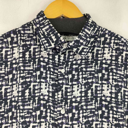 ティーケータケオキクチ tk. TAKEO KIKUCHI 幾何学 L/S シャツ メンズ JPN:S