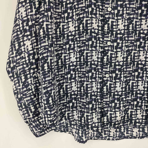 ティーケータケオキクチ tk. TAKEO KIKUCHI 幾何学 L/S シャツ メンズ JPN:S