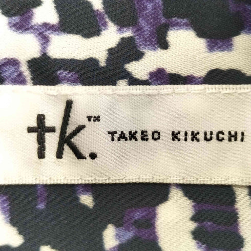 ティーケータケオキクチ tk. TAKEO KIKUCHI 幾何学 L/S シャツ メンズ JPN:S