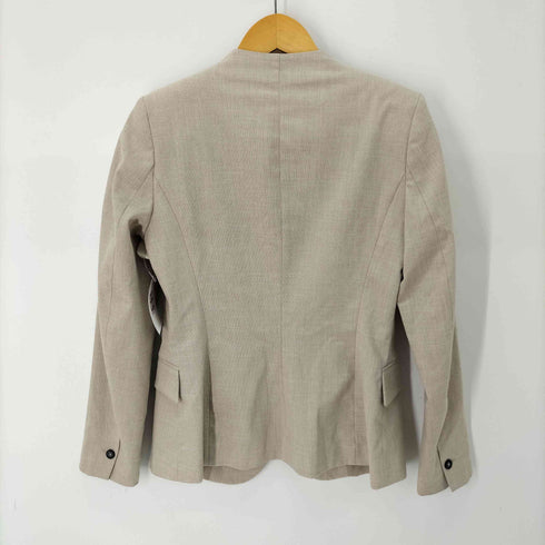 ザラ ZARA ノーラペル フィットブレザー レディース FR:36