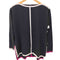 ランバンコレクション LANVIN COLLECTION ライン デザイン 長袖 ウール ニット セーター レディース FR:38