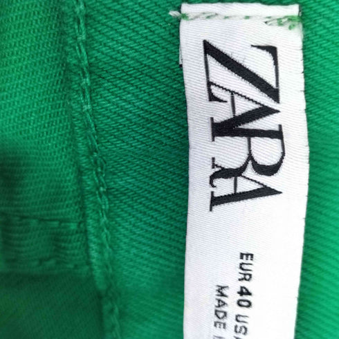 ザラ ZARA カラーデニムフレアパンツ メンズ USB 31