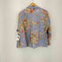 2枚タグ Carol Anderson Collection ボタニカル柄 リネンシャツ レディース import:S
