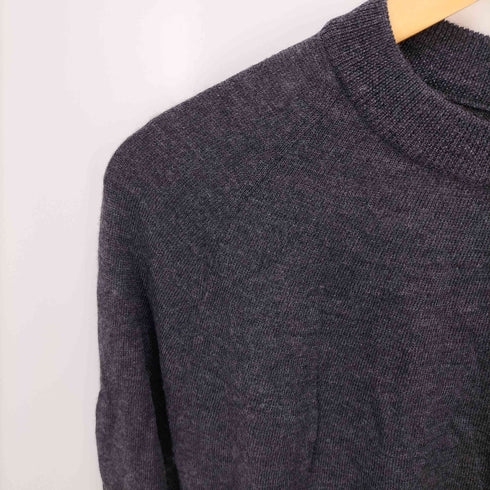 ランバンコレクション LANVIN COLLECTION グログランテープ デザイン ウール ニット レディース FR:38