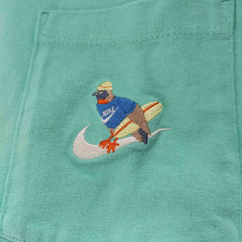ナイキ NIKE Sportswear Essential Pocket Tee LAKE GREEN メンズ import:XXL