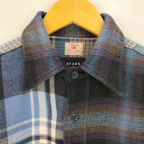 シュガーケーン SUGAR CANE 別注 Flannel Check Shirt フランネル チェック シャツ メンズ import:S