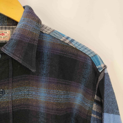シュガーケーン SUGAR CANE 別注 Flannel Check Shirt フランネル チェック シャツ メンズ import:S