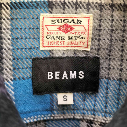シュガーケーン SUGAR CANE 別注 Flannel Check Shirt フランネル チェック シャツ メンズ import:S