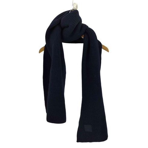 アクネストゥディオズ ACNE STUDIOS フェイスロゴ 大判ウールマフラー レディース 170x56cm
