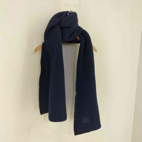 アクネストゥディオズ ACNE STUDIOS フェイスロゴ 大判ウールマフラー レディース 170x56cm