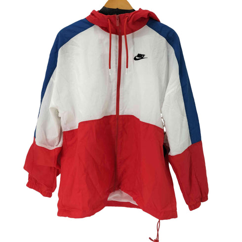 ナイキ NIKE Hooded Woven Jacket トリコロール メンズ import:XXL