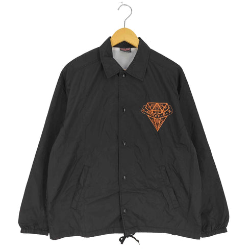 ユナイテッドアスレ UNITED ATHLE ダイヤモンド ドラゴン プリント コーチジャケット メンズ import:M