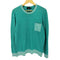 ヒューゴボス HUGO BOSS 胸ポケリネン混コットンニットトップス メンズ import:L