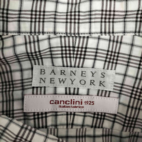 バーニーズニューヨーク BARNEYS NEWYORK canclini1925 ドレスシャツ メンズ JPN:S