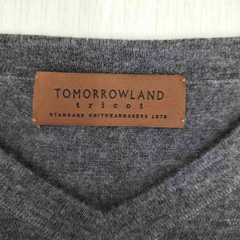 トゥモローランドトリコ TOMORROWLAND tricot Vネックセーター メンズ