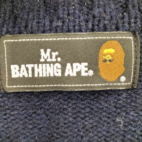 ミスターベイシングエイプ Mr. BATHING APE ABC Jacquard Knit ABCジャガードニット メンズ JPN:L