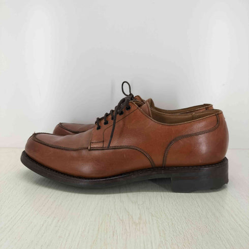 クロケットアンドジョーンズ CROCKETT&JONES WEXFORD Uチップ カーフブラウン メンズ UK:8E