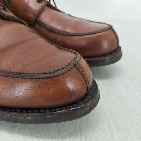 クロケットアンドジョーンズ CROCKETT&JONES WEXFORD Uチップ カーフブラウン メンズ UK:8E