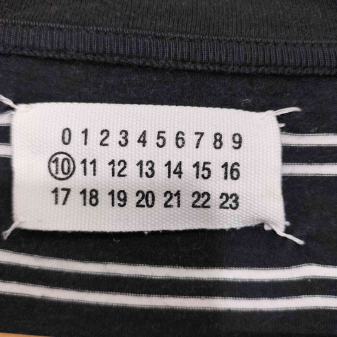 メゾンマルジェラ Maison Margiela 16SS S/S ボーダーTシャツ ジョン・ガリアーノ期 メンズ import:S