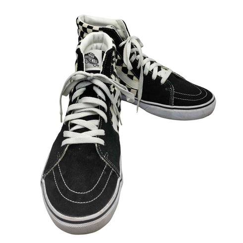 バンズ VANS ULTRA CUSH SK8-HI DX スケートハイ ブラック チェッカー フラッグ ハイカット スニーカー メンズ JPN:27.5
