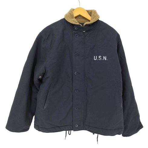 ワイパーインク WAIPER.inc 米海軍 U.S.NAVY N-1 デッキジャケット U.S.Nステンシル メンズ 42