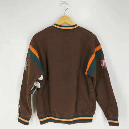 エクストララージ XLARGE BASEBALL LOGO EMBROIDERED V NECK SWEATSHIRT ベースボールロゴ エンブロイダード Vネック スウェットシャツ メンズ import:S