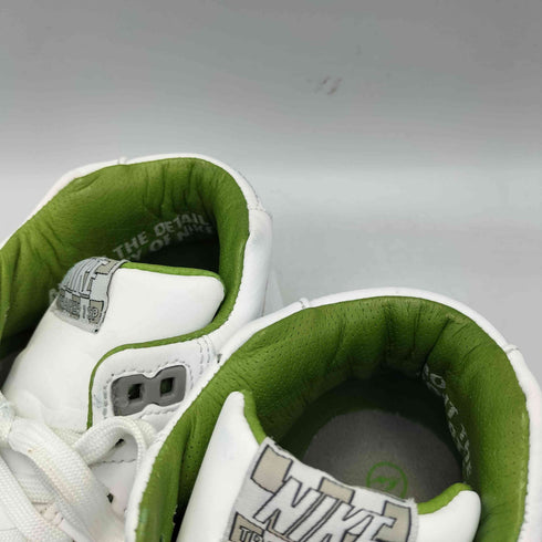 ナイキ NIKE AIR TRAINER 1 MID SP エアトレーナー 1 ミッド フラグメントデザイン ウィンブルドン ホワイトグリーン スニーカー メンズ JPN:27