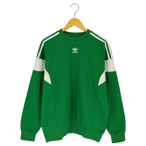 アディダスオリジナルス adidas Originals Adicolor Classics Cutline Crew Neck Sweatshirt アディカラー クラシックス カットライン クルーネック スウェットシャツ メンズ JPN:S