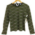 バーバリーブルーレーベル BURBERRY BLUE LABEL ノバチェック ウール 長袖ニット レディース JPN:M
