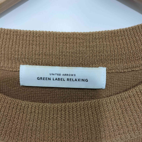 ユナイテッドアローズグリーンレーベルリラクシング UNITED ARROWS green label relaxing WASHABLE/WO ミラノ モックネック ニット ミラノリブ メンズ import:XL