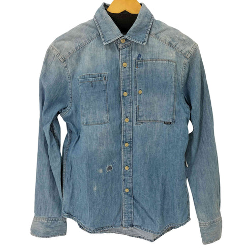 ジースターロー G-STAR RAW UTILITY SLIM SHIRT L/S メンズ import:XS