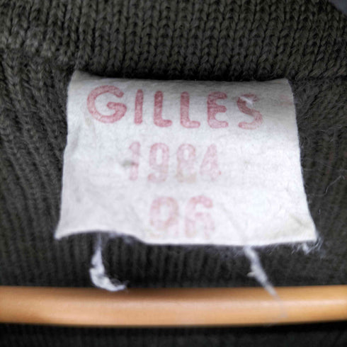 フレンチアーミー FRENCH ARMY 80S 84年会計 GILLES ウールニット メンズ 96