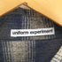 ユニフォームエクスペリメント uniform experiment FADE SHIRTチェックシャツ メンズ JPN:2