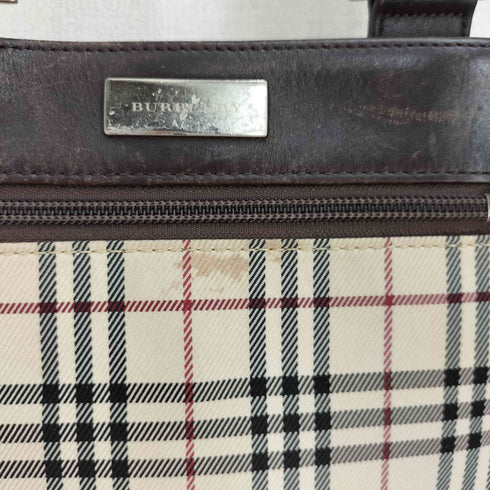 バーバリー BURBERRY ノバチェック サコッシュ レザーショルダーバッグ レディース