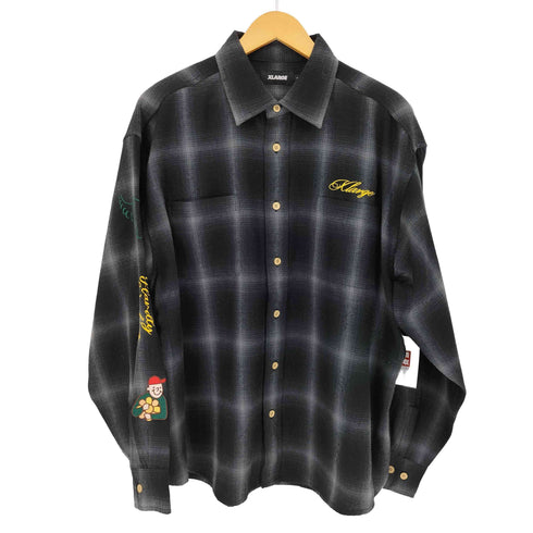 エクストララージ XLARGE RANDOM THINGS FLANNEL SHIRT メンズ JPN:L