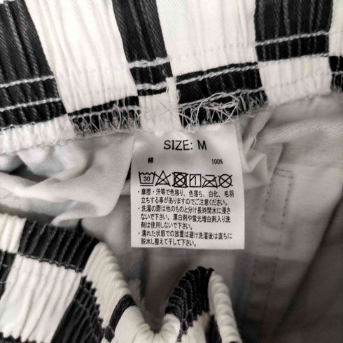 クックマン COOKMAN Chef Pants Checker シェフパンツ チェッカーフラッグ メンズ JPN:M
