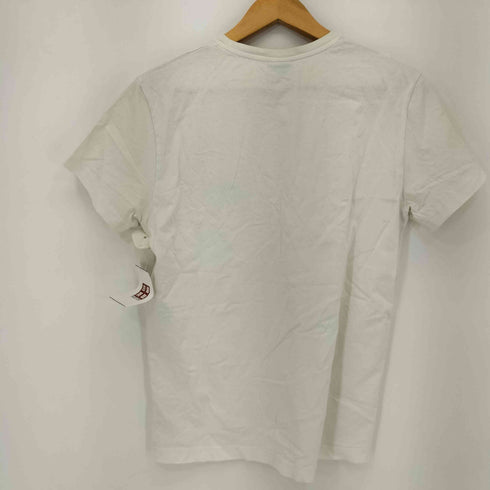 カルネボレンテ Carne Bollente ワンポイント刺繍 クルーネックTシャツ メンズ import:S