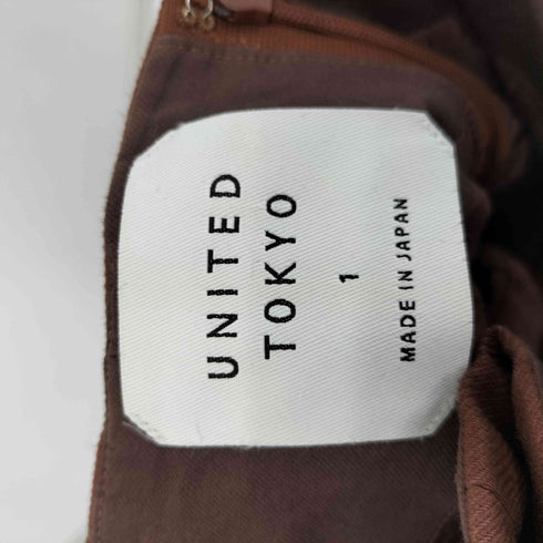 ユナイテッドトウキョウ UNITED TOKYO ウエストタック ワイドパンツ レディース JPN:1
