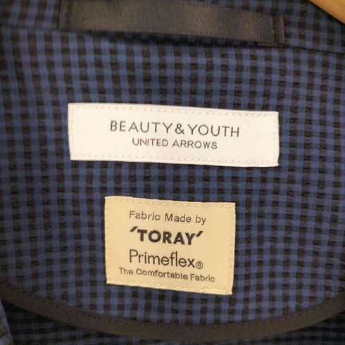 ビューティーアンドユースユナイテッドアローズ BEAUTY & YOUTH UNITED ARROWS TORAY ドライ シアサッカー 2B ジャケット メンズ JPN:L