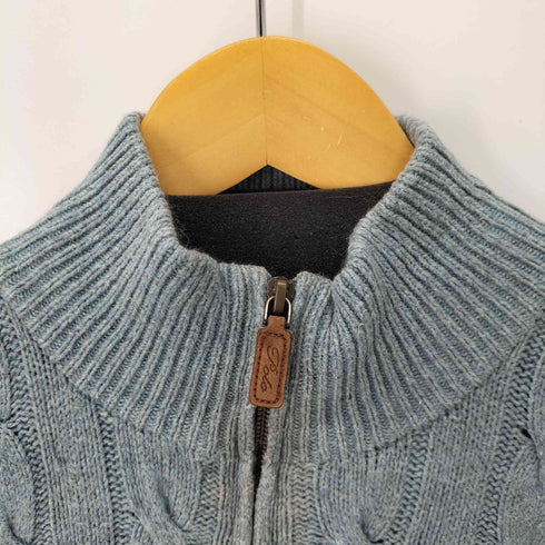 ポロバイラルフローレン Polo by RALPH LAUREN シルクカシミヤ混ハーフジップニット メンズ import:L