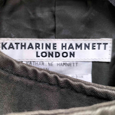 キャサリンハムネットロンドン KATHARINE HAMNETT LONDON フーデットダッフルコート メンズ import:L
