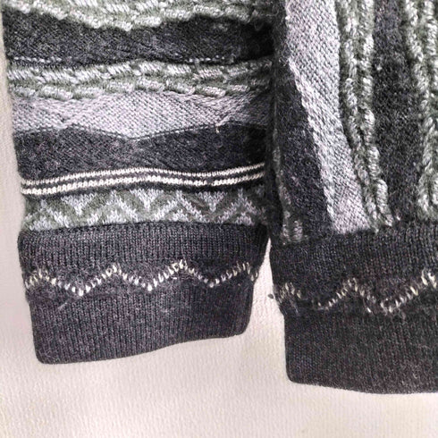 PURELY AUSTRALIAN CLOTHING CO. 総柄3Dニット メンズ