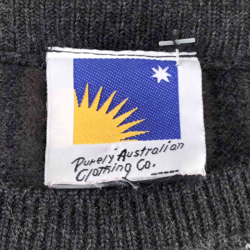 PURELY AUSTRALIAN CLOTHING CO. 総柄3Dニット メンズ