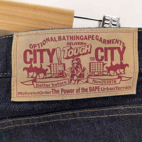 アベイシングエイプ A BATHING APE 1999 TYPE-02 REGULAR SHARK JEANS シャークジーンズ メンズ JPN:L